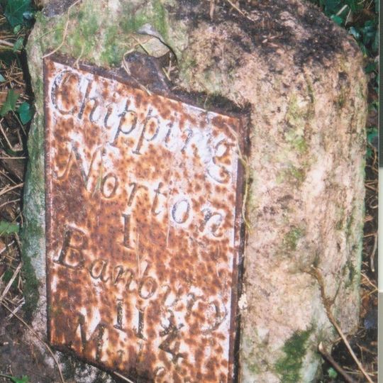 Milestone Approximately 300 Metres North East Of Banbury Lodge