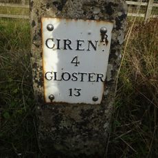 Milestone, N of Dartley farm (southbound carriageway)