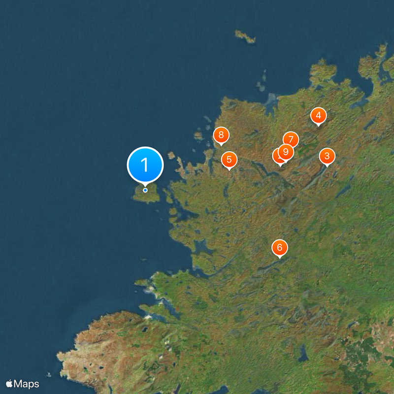 Arranmore Map