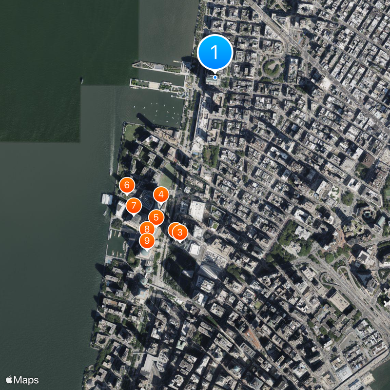 388 Greenwich Street Mappa