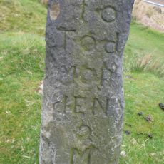 Milestone, Reddyshore Scout Gate, W of A6033