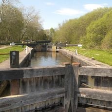 Leeds And Liverpool Canal Lock To South East Of Poolstock Lane