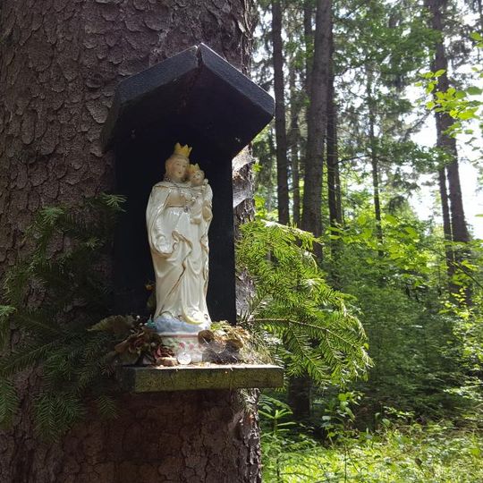 Svatý obrázek u pramenu Brdlavka na Hřebenech