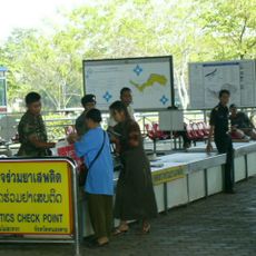 Frontera entre Laos y Tailandia