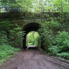 Železniční most v Chlumci u Chabařovic nad vodárnou