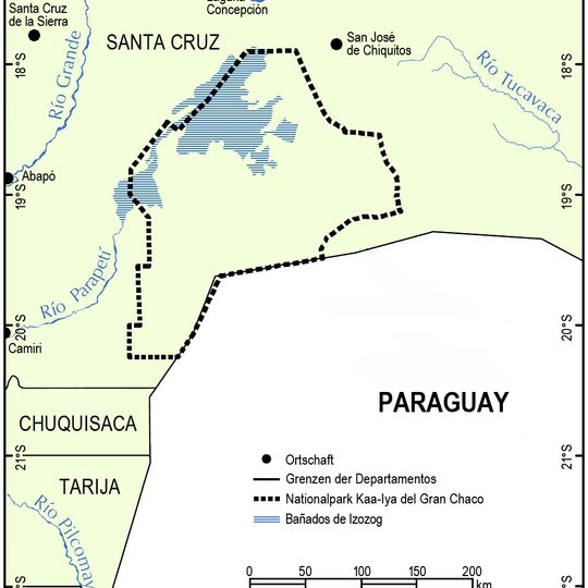Parque nacional y área natural de manejo integrado Kaa Iya del Gran Chaco