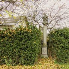 Boží muka u hřbitova ve Velkých Losinách