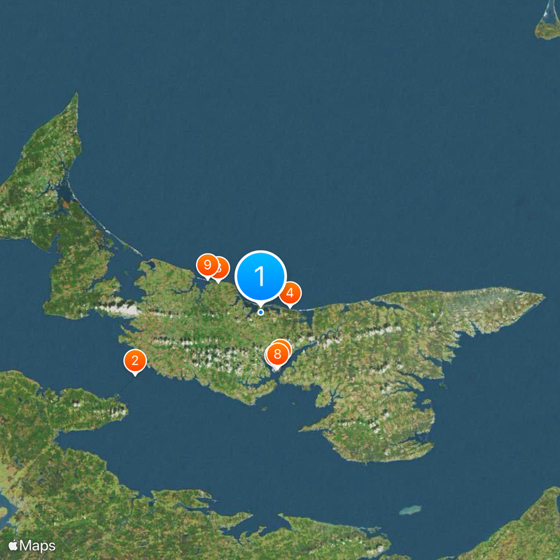 Île-du-Prince-Édouard Carte