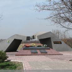 Afghanistan War memorial in Mariupol