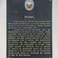 Tayabas historical marker