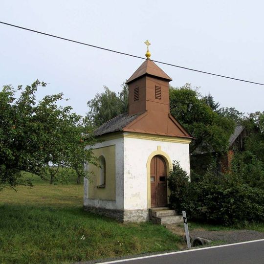 Kaple Panny Marie Růžencové v Dolních Heřmanicích v části Chudoba