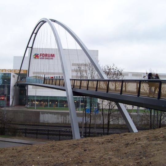 Footbridge to Nová Karolina