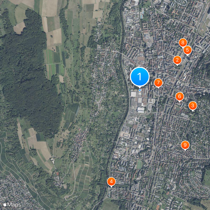 KBC-Schornstein Kaart