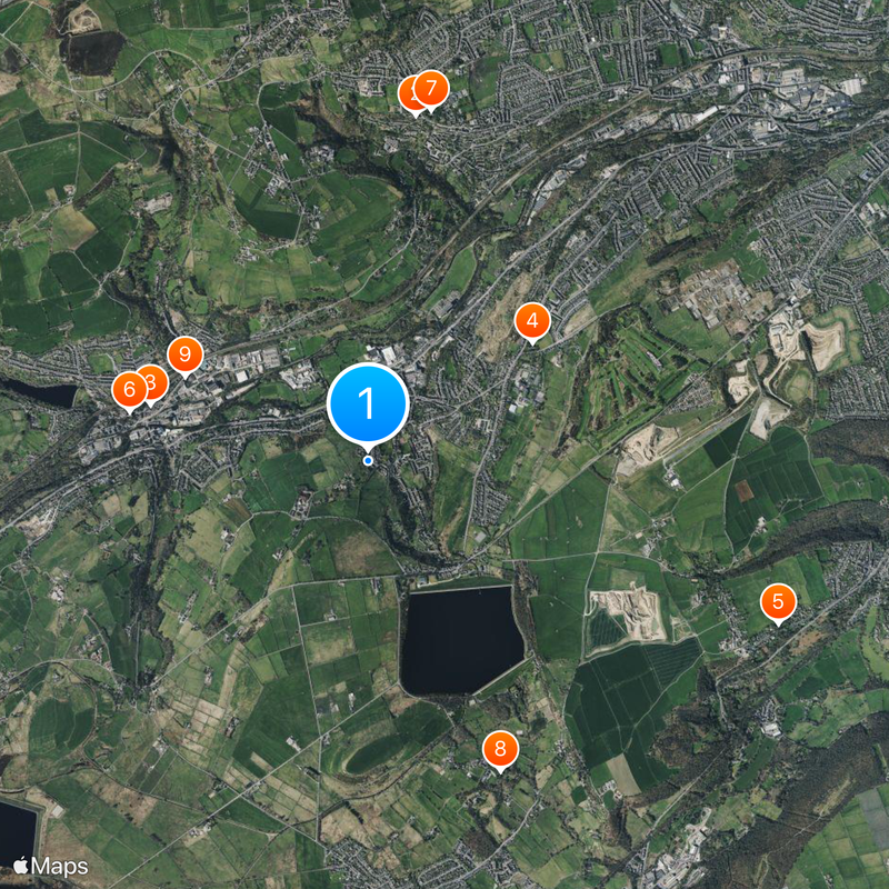 Colne Valley Map