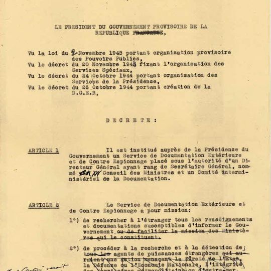 Servicio de Documentación Exterior y Contraespionaje