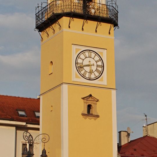 Zelená veža, hodinová veža