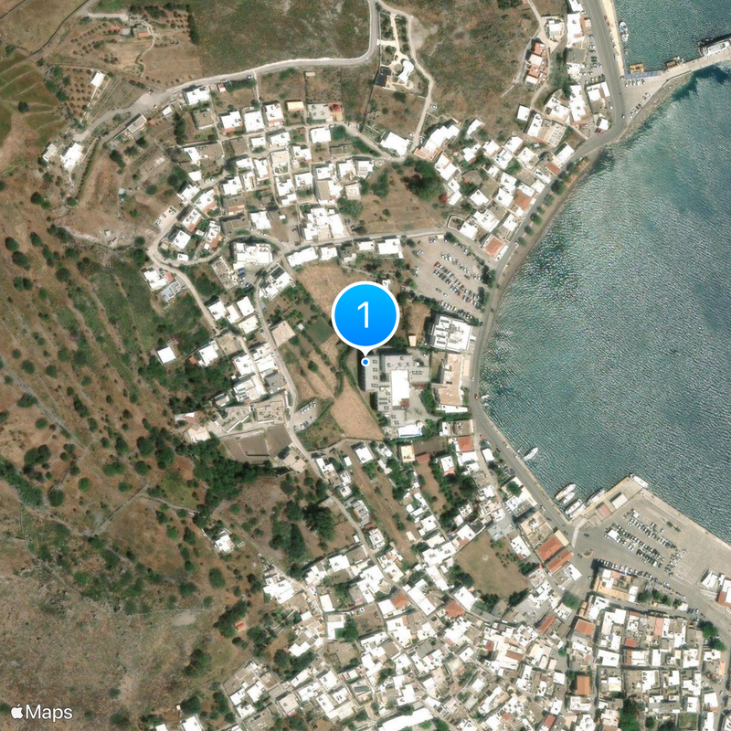 Patmos Mapa