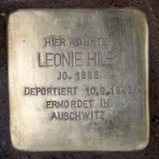Stolperstein dedicated to Leonie Hilb