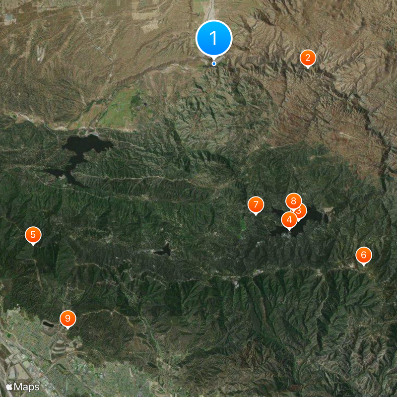 Mojave River Map