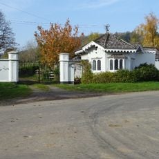 Lower Lodge, Gate-Piers And Gates