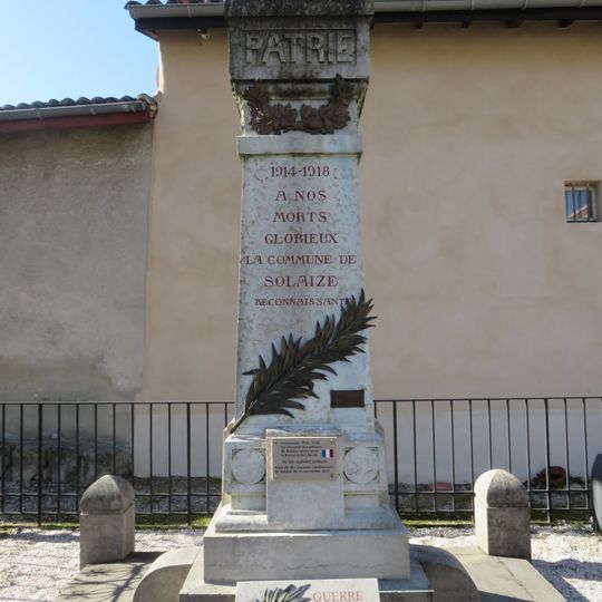 Monument aux morts de Solaize