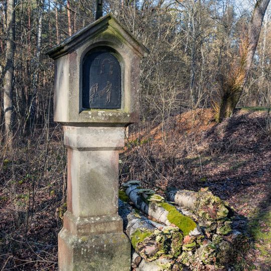 Kreuzwegstation 14 Wallfahrtskirche St. Wolfgang