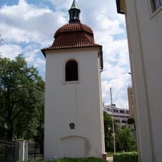 Zvonice u kostela svatého Pankráce v Praze