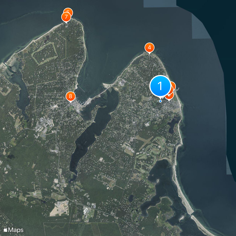 Oak Bluffs Mappa