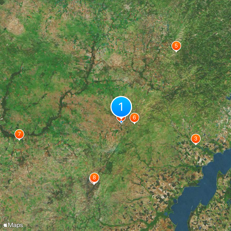 Cerro Largo Department Map