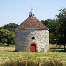 The Dovecot At Parham Park To The North East Of The House