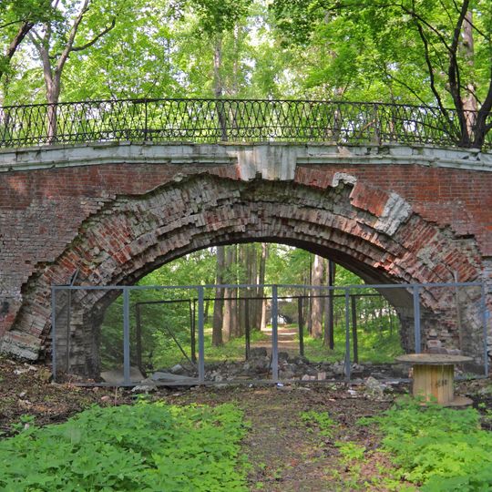 Садовый мостик средний