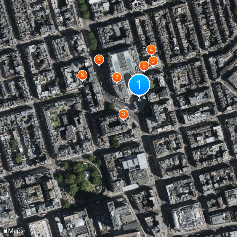 All Souls Church, Langham Place Map