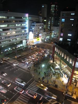 At night 0
