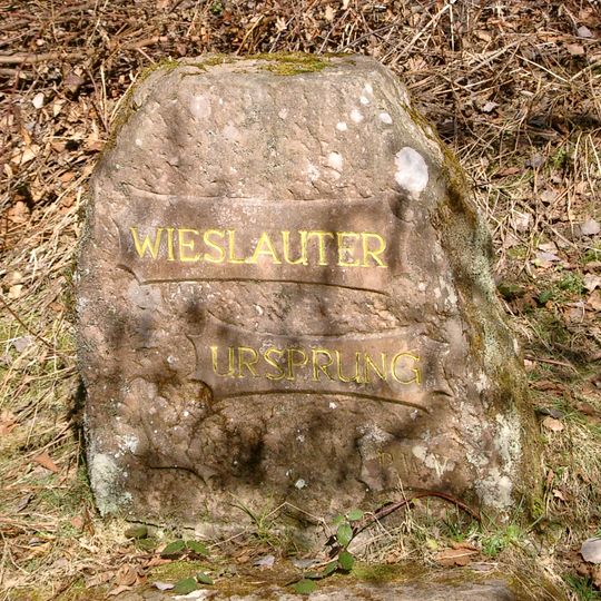 Ritterstein 230 "Wieslauter Ursprung"