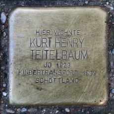 Stolperstein dedicated to Kurt Henry Teitelbaum