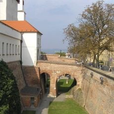 Brick bridge in Špilberk Castle