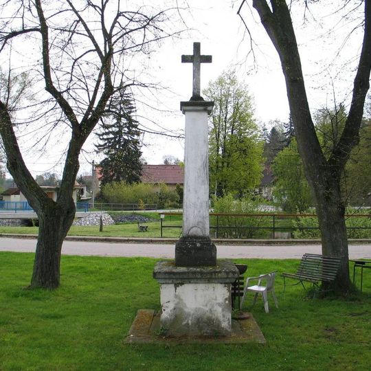 Pamětní kříž ve Velkých Čičovicích