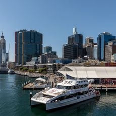 Aquarium ferry wharf