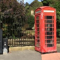 K6 Telephone Kiosk At Entrance To Arboretum