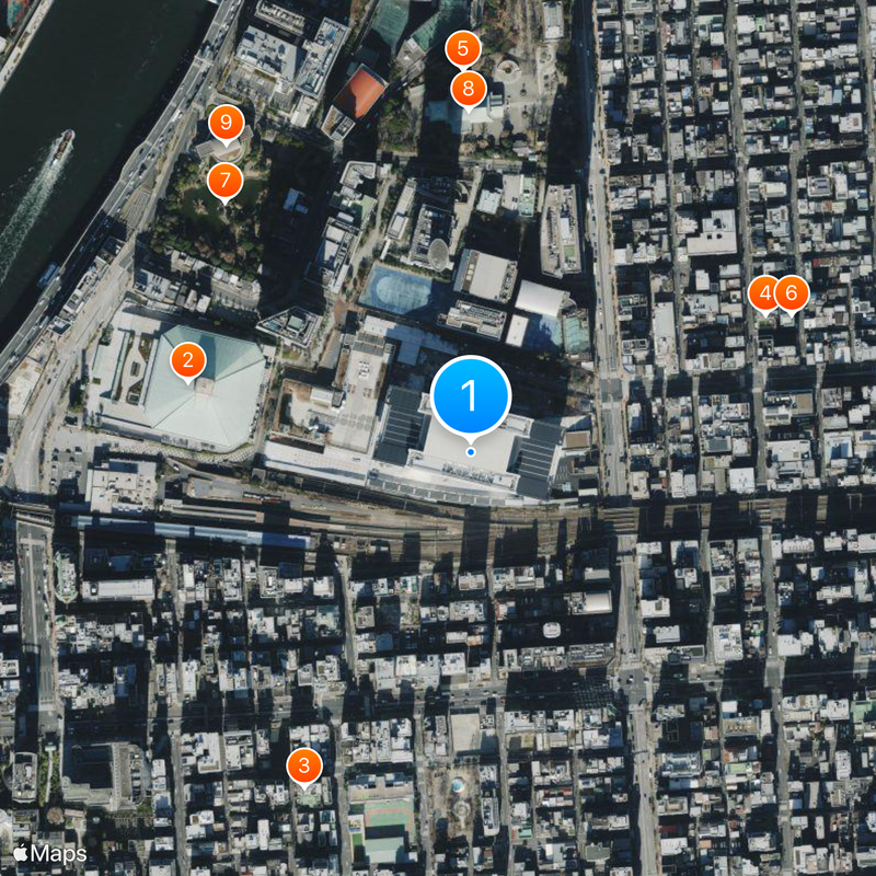 Musée d'Edo-Tokyo Carte