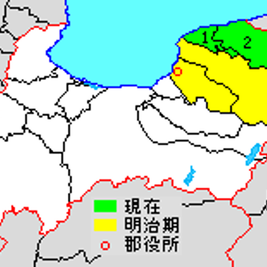 Shimoniikawa district