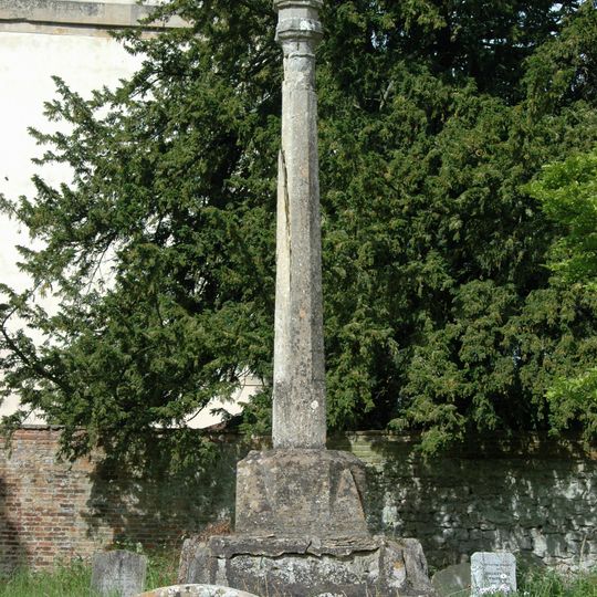 Church of St Mary, Churchyard Cross Approximately 10 Metres To South