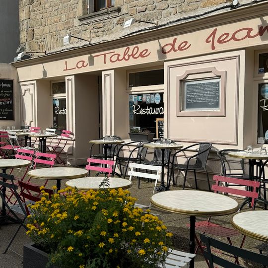 La table de Jeanne