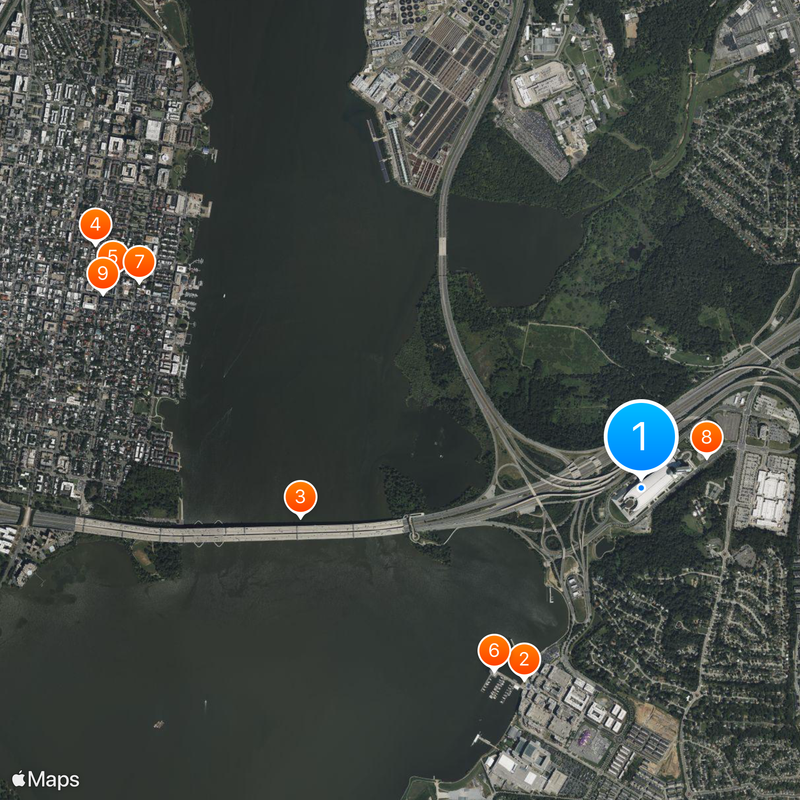 MGM National Harbor Map