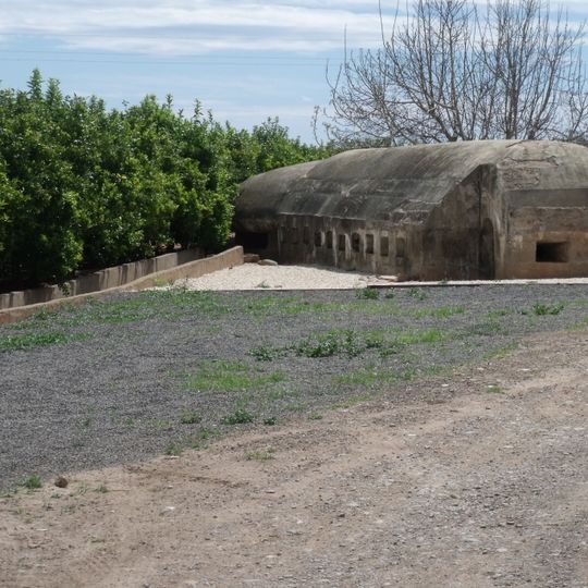 Bunker number 2 in Camí del Cabeçol