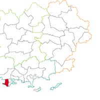 canton of Six-Fours-les-Plages