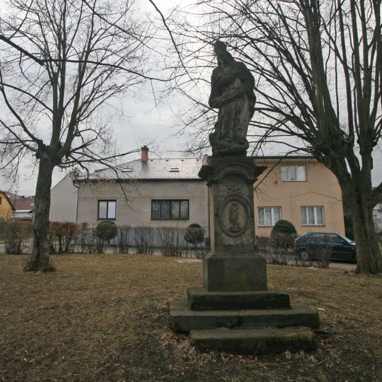 Statue of Saint Procopius at Karlovské náměstí