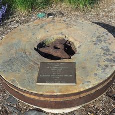 Washburn Library millstone