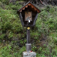 Bildstock am Kreuzweg zur Kapelle am Klaunzerberg, 7. Station