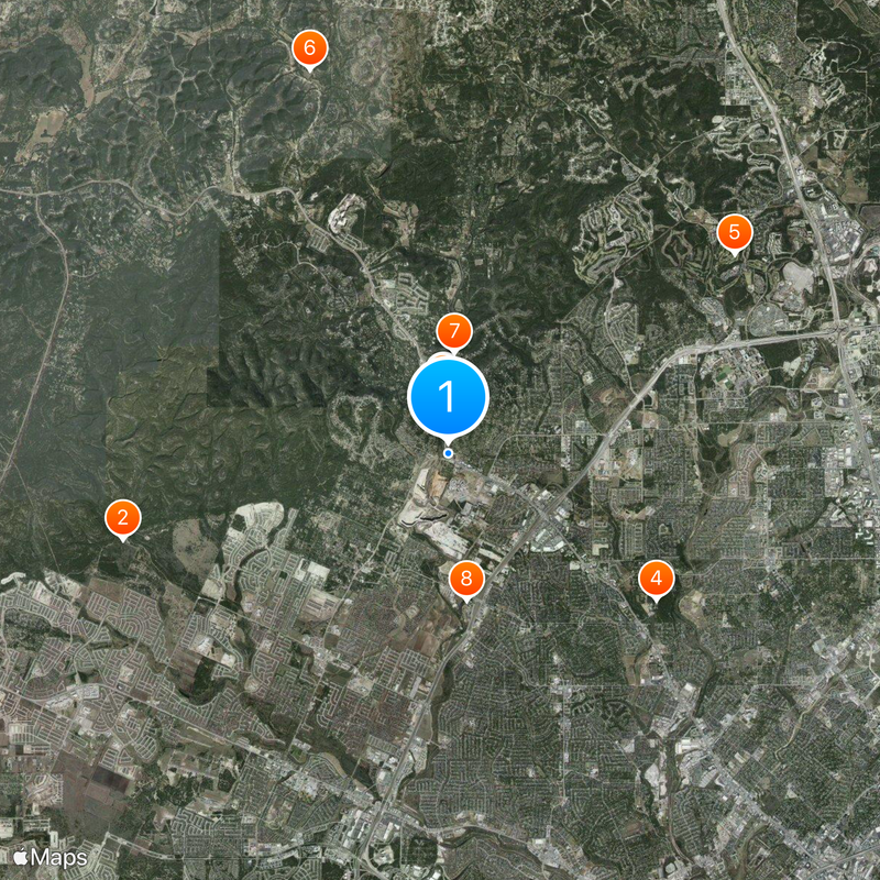 Helotes Map
